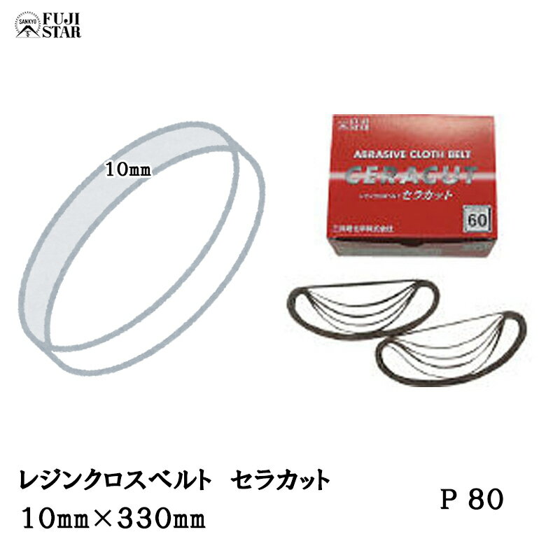 楽天ネットペイント　楽天市場店三共理化学 セラカット SGXB-GT-AM 10×330mm ＃80 50枚入 取寄