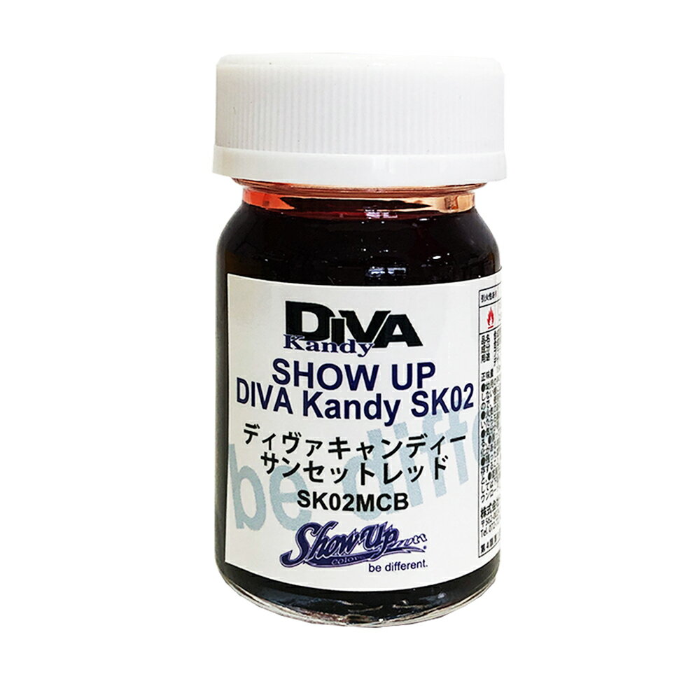 SHOWUP ディーバキャンディ SK02MCB サンセットレッド SUNSET RED マイクロボトル 15g 取寄