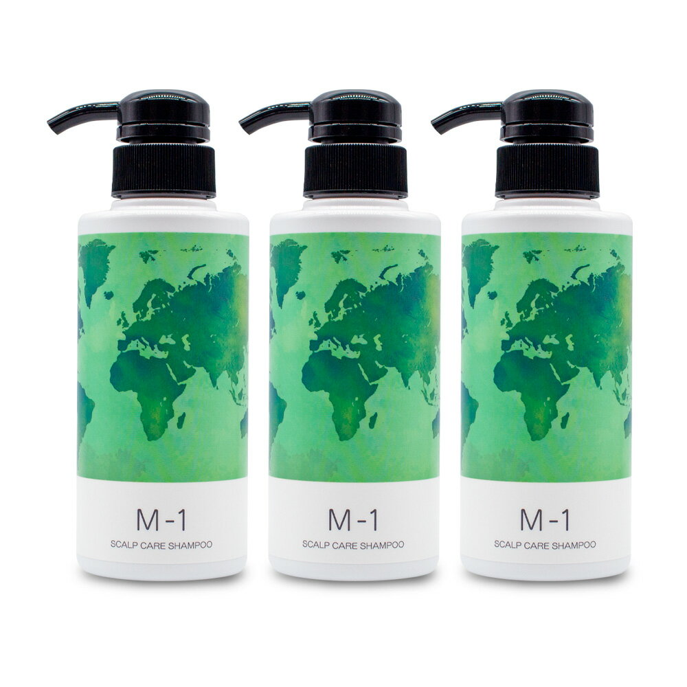 【メーカー公式】M-1 スカルプケアシャンプーモアS 300mL 3本セット ノンシリコン アミノ酸系 RG92配合 スカルプケア 頭皮ケア 保湿 抜け毛対策 低刺激 日本製 SARABiO 送料無料