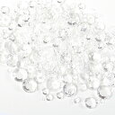 【在庫限りSALE】ラインストーン アクリル製 スケルトン 2mm〜10mm アクリルラインストーン 全透明 クリア ホイルなし ネイル デコ レジン ストーン...