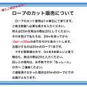 ポリエチレン製ロープ分径：10mm×1m(カット販売)　色：ブルーポリロープ ポリエチレンロープ PEロープ PE 化繊ロープ 化学繊維ロープ 農業資材 土木資材 造園資材 園芸資材 アウトドア キャンプ グランピング