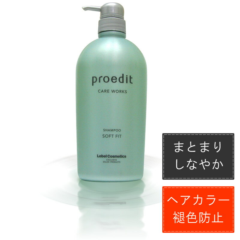 ルベル プロエディット ケアワークス ホームチャージ シャンプー ソフトフィット /700mL【LebelCosmetics ProeditCarewarks】 【 シャンプー なめらか 】