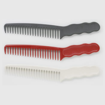 プロ用ヘア&コスメShopネッツビーのリーダー KuNoJi 522 手付カット コーム(小) (メール便 対応) 【LEADER KuNoJi COMB】｜アングル2