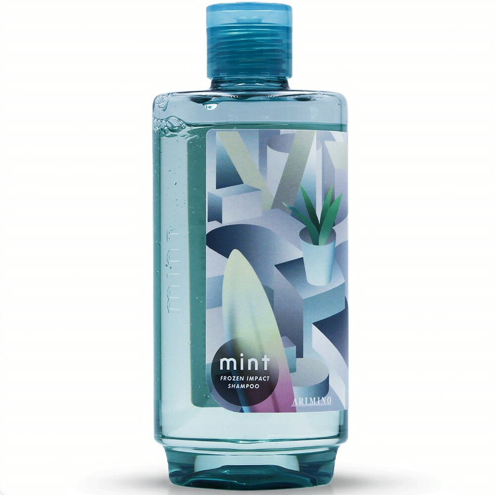アリミノ ミント シャンプー フローズンインパクト 275mL [ 2026 リニューアル 猛暑 クール 冷感 ひんやり 爽快 頭皮 臭い べたつき 夏 最新 ] ARIMINO mint