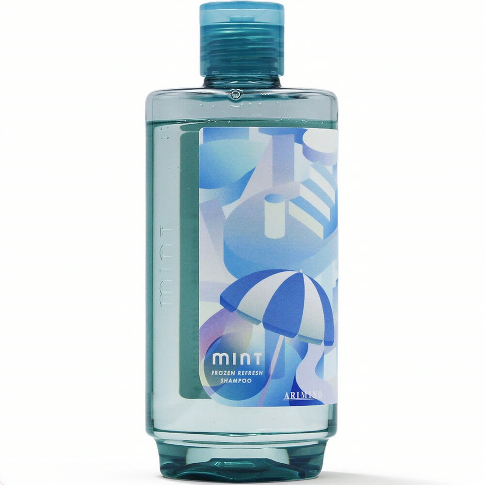 アリミノ ミント シャンプー フローズンリフレッシュ 275mL [ 2026 リニューアル 冷感 クール ひんやり さっぱり 指通り 補修 爽快 リフレッシュ 最新 ] ARIMINO mint
