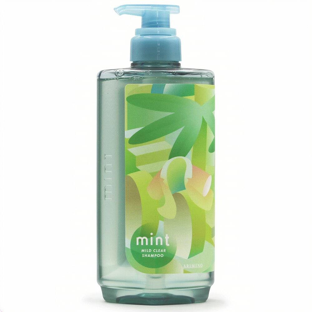アリミノ ミント シャンプー 薬用マイルドクリア 550mL [ 2026 医薬部外品 薬用 頭皮 臭い 敏感肌 弱酸性 親子 低刺激 クール 夏 ] ARIMINO mint