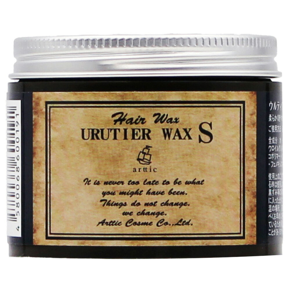 ウルティア ワックス S ソフト / 70g urtia ヘアワックス スタイリング剤 トリートメント成分配合 保湿 艶出し ナチュラル スタイリング べたつかない 美容室専売品