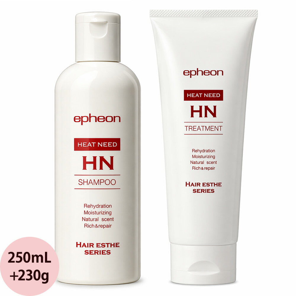 乐天商城 - イフェオン HE ヒートニード シャンプー & トリートメント セット 250mL+230g