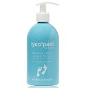 フットケア ローション リラクゼーション ライコン Lycon lyco pedi ライコペディ マッサージローション 500mL 足用 脚用 保湿 エステサロン ホームケア ティーツリーオイル ペパーミント ホホバオイル アーモンドオイル
