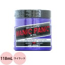 マニックパニック ヘアカラークリーム ライラック 118mL マニパニ 毛染め 髪染め 発色 艶色 カラー剤 コスプレ ハロウィン ビジュアル系 カラートリートメント 人気 おすすめ MANIC PANIC