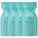 ビューティーエクスペリエンス モルトベーネ クレイエステEX 専用カートリッジ付き シャンプー4個セット / 1000mLリフィル×4 + カートリッジ×1