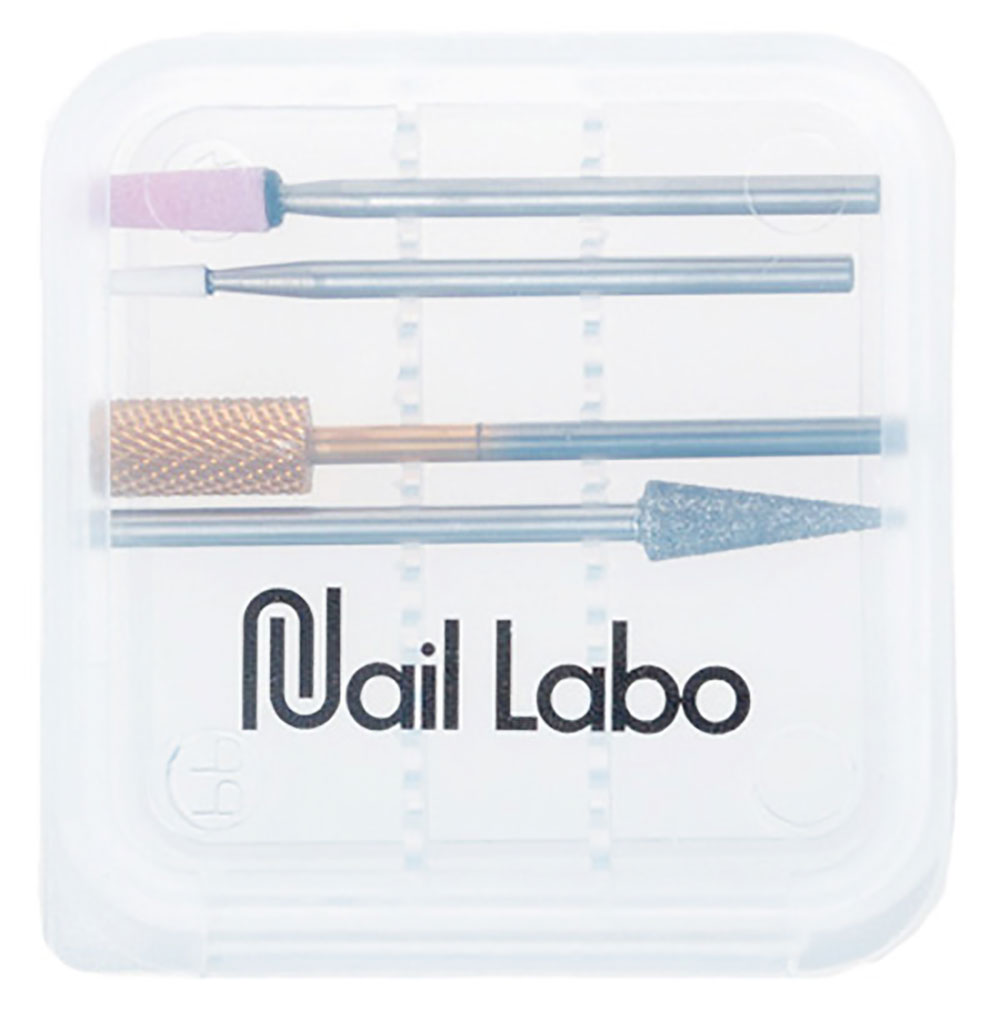 プロ用ヘア&コスメShopネッツビーのネイルラボ 携帯用ビットケース [ ネイル用 爪 ジェルネイル ネイリスト ] Nail Labo｜アングル2