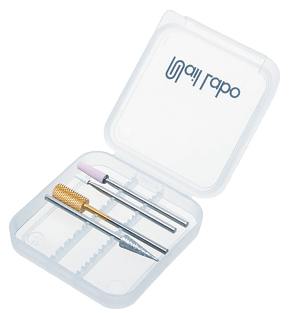 プロ用ヘア&コスメShopネッツビーのネイルラボ 携帯用ビットケース [ ネイル用 爪 ジェルネイル ネイリスト ] Nail Labo｜アングル3