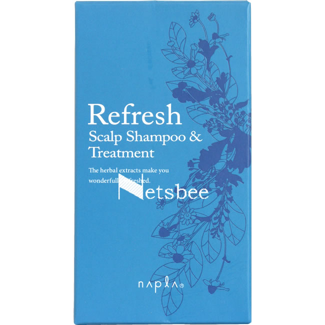 ナプラ リフレッシュスキャルプ お試しセット シャンプー&ヘアトリートメント / 60mL+40g 【 シャンプー トリートメント 清涼感・クール感 】