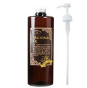 【専用ポンプ付】ナチュラルビューティセレクション マカデミアナッツオイル 1000mL プラチナレーベル 天然100% キャリアオイル 送料無料