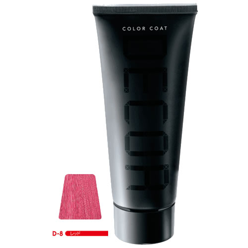 イリヤ カラーコート デコレ D-8 レッド 160g ヘアマニキュア 髪の毛 しっとり なめらか 美容室 美容師 ヘアカラー
