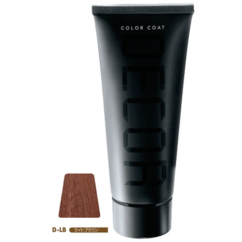 イリヤ カラーコート デコレ D-LB ライトブラウン 160g ヘアマニキュア 髪の毛 しっとり なめらか 美容室 美容師 ヘアカラー