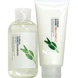 テクノエイト ロハスハーブ シャンプー&トリートメント モイスト セット / 300mL+200g 送料無料