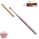 Raygel レイジェル ジェルブラシ フラット5 (キャップ付き) (メール便 対応)