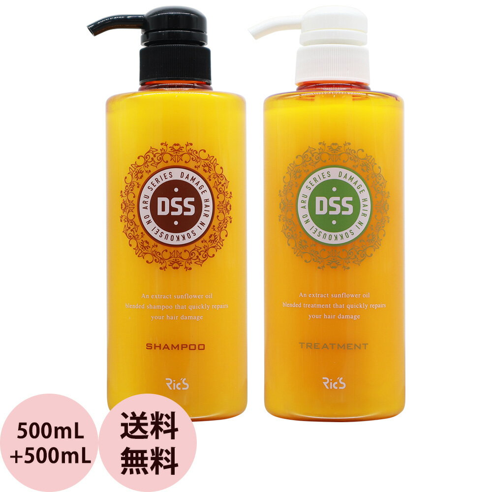 リックス DSS シャンプー＆トリートメント セット / 500mL+500mL 送料無料