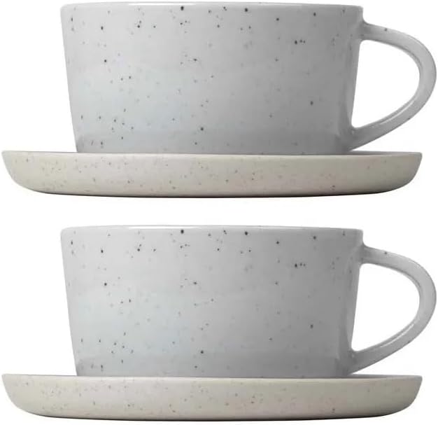 blomus ブロムス コーヒーカップ ソーサー付2客セット SABLO