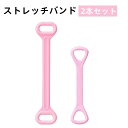 ストレッチチューブ ストレッチバンド 2本セット トレーニングチューブ...(4)