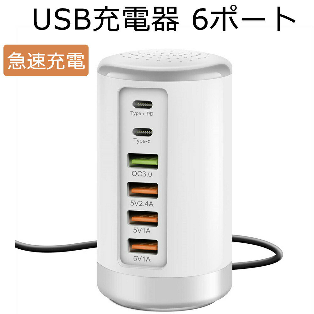 USBŴ 6ݡ PD®Ŵ 65W Type-C® PD3.0TYPE-C TYPE-C QC3.0 USB-A US...