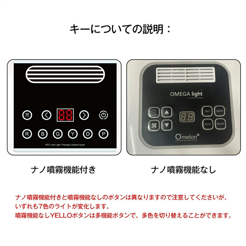 1台2役 LED美顔器 ナノ噴霧機能付き led 光 美容 美顔器 6色LED美顔器 美容器 コラーゲンマシン フォトフェイシャル スチーム美顔自宅エステ光エステ 目元ケア 首 美顔マスク LEDライト イオン導入 美肌 光美顔器 自分エステ 角質リフトアップ