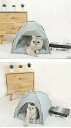 ペット テント ペットハウス 夏 ペットハウス 折りたたみ ペットベッド 猫 ベッド オールシーズン ペットハウス 犬 ティピーテント テント クッション付き ...