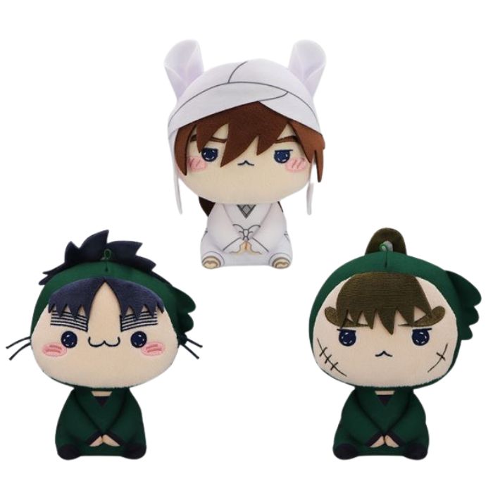 【2月予約】劇場版 忍たま乱太郎 ドクタケ忍者隊最強の軍師もちぴこぬいぐるみ　第四弾 全3種（天鬼 中在家長次 七松小平太）約15cm