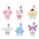 Yes!プリキュア5GoGo!×サンリオキャラクターズ わくわくおでかけぬいぐるみ~プリキュアver.~全6種