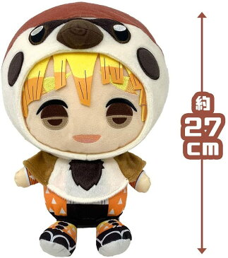 【鬼滅の刃 でっかい まねっこ 善逸 ぬいぐるみ チュン太郎 25cm 】善逸 我妻善逸 我妻 アニメ グッズ きめつ DVD 映画 無限 列車 鬼滅 柱 きめつ マスコット コレクション ぬいぐるみ plush あがつま ぜんいつ キャラクター