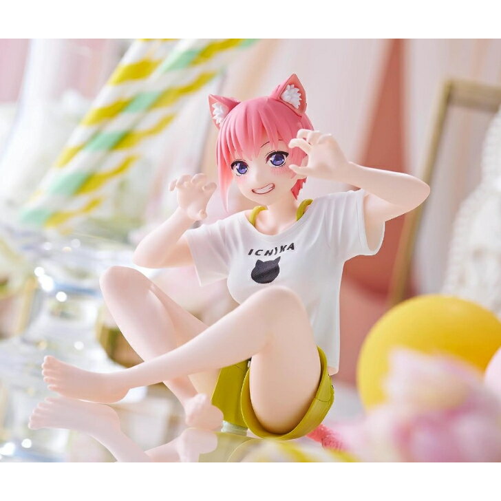 【12月予約】中野一花 フィギュア 五等分の花嫁∬ Desktop Cute フィギュア 中野一花 描き下ろし Cat room wear ver フィギュア 公式