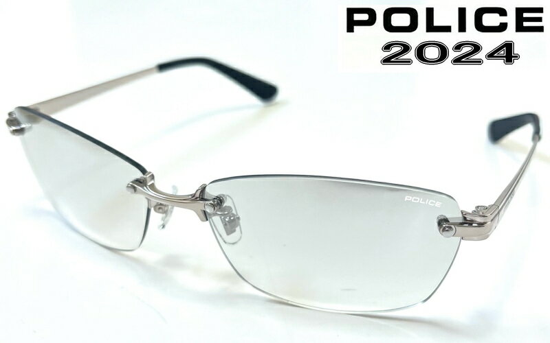 楽天ネットショップカズポリス サングラス POLICE 2024年ニューモデル BOLT EVO　軽量チタン製　ツーポイント　SPLM31J-583X　国内正規品ジャパンモデル 【あす楽対応】