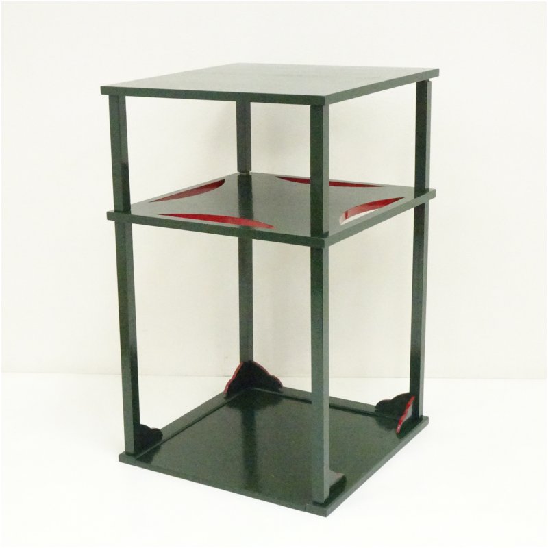 茶道具 四方卓 二重棚 煎茶(メ1120) 楽天市場】二重棚 表千家の通販