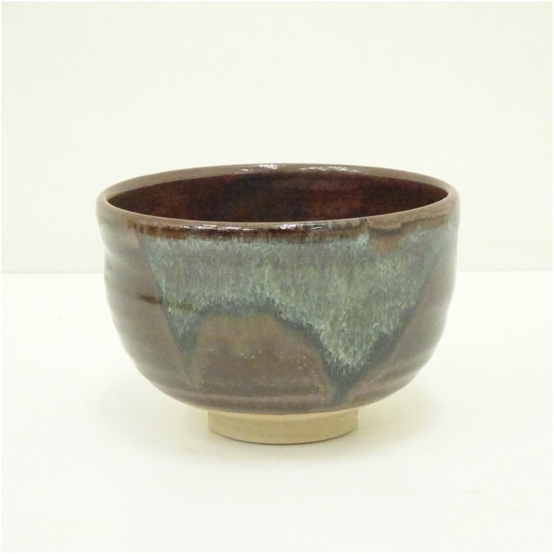 【中古】【茶道具】作家物　窯変茶碗茶道 抹茶 おしゃれ 抹茶茶碗 抹茶碗 和食器 レトロ 茶器 骨董 茶..