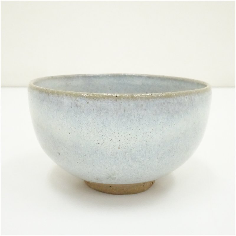 【中古】【茶道具】作家物　灰釉茶碗茶道 抹茶 おしゃれ 抹茶茶碗 抹茶碗 和食器 レトロ 茶器 骨董 茶わん 茶会 茶の湯