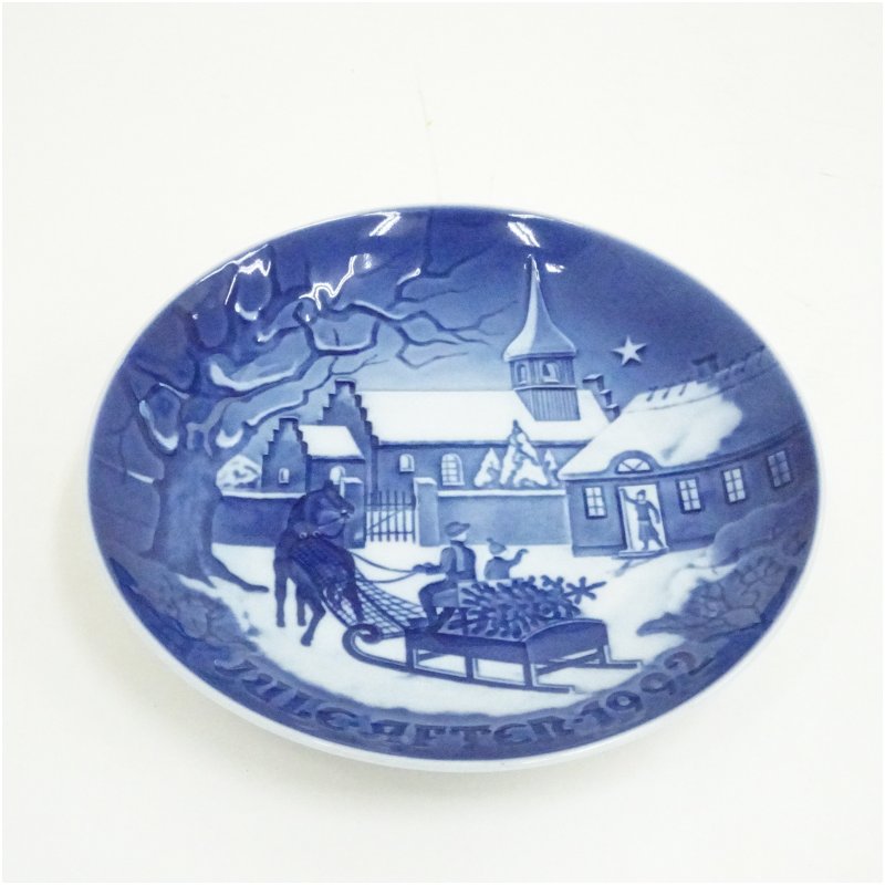 【中古】【陶芸・陶器】BING&GRONDAHL　イヤープレート　1992 食器 おしゃれ かわいい ...