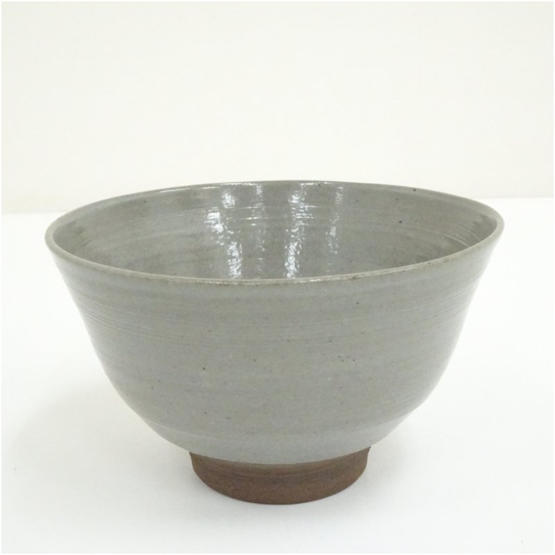 乐天商城 - 【中古】【茶道具】作家物　灰釉茶碗 茶道 抹茶 おしゃれ 抹茶茶碗 抹茶碗 和食器 レトロ 茶器 骨董 茶わん 茶会 茶の湯