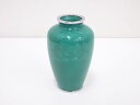 【中古】【華道】七宝花瓶(保護箱)【送料無料】花器 おしゃれ かわいい アンティーク フラワーベース 華道 華道具 茶道具 茶道 生花 花入れ