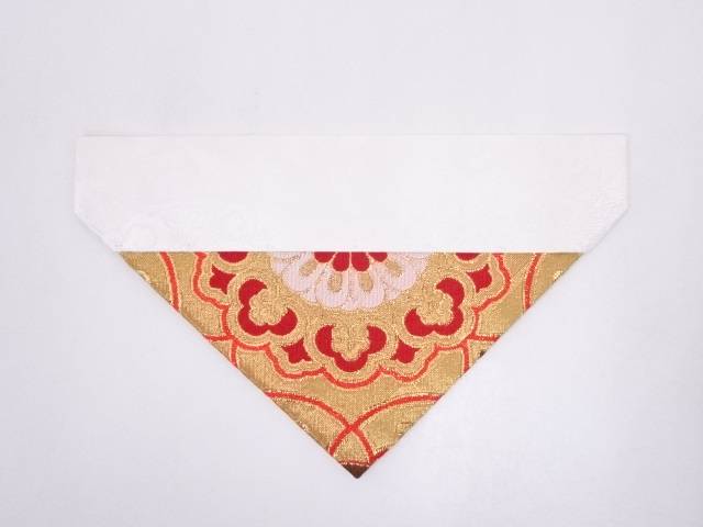 K100　未使用品　本金襴打敷【送料無料】仏具 仏壇 内敷 荘厳具 打布 内布 法事 法要 お彼岸 お盆 お正月 祥月命日