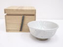 【中古】【タイムセール40%オフ】【茶道具】粉引茶碗【送料無料】茶道 抹茶 おしゃれ 抹茶茶碗 抹茶碗 和食器 レトロ 茶器 骨董 茶わん 茶会 茶の湯 8月 10月 夏 秋