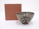 【中古】【茶道具】絵唐津茶碗【送料無料】茶道 抹茶 おしゃれ 抹茶茶碗 抹茶碗 和食器 レトロ 茶器 骨董 茶わん 茶会 茶の湯
