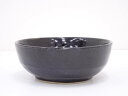 【中古】【陶芸・陶器】鉄釉菓子鉢【送料無料】食器 茶器 菓子器 おしゃれ かわいい 和菓子 主菓子 インテリア 茶道 茶道具 骨董 来客 ksk