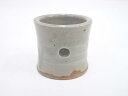 【中古】【茶道具】刷毛目水玉透かし蓋置【送料無料】蓋置き 茶道 道具 茶道具 おしゃれ ふたおき 茶器 抹茶 骨董 お茶 台 茶会 茶席 茶事 茶の湯 7月 夏