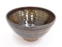【中古】【ゴールデンウィークセール10%オフ】【茶道具】作家物 灰釉茶碗【送料無料】茶道 抹茶 おしゃれ 抹茶茶碗 抹茶碗 和食器 レトロ 茶器 骨董 茶わん ...