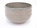 【中古】【茶道具】作家物 灰釉茶碗【送料無料】茶道 抹茶 おしゃれ 抹茶茶碗 抹茶碗 和食器 レトロ 茶器 骨董 茶わん 茶会 茶の湯