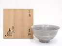 【中古】【タイムセール60%オフ】【茶道具】清水武造 三嶋茶碗【送料無料】茶道 抹茶 おしゃれ 抹茶茶碗 抹茶碗 和食器 レトロ 茶器 骨董 茶わん 茶会 茶の...