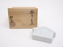 【中古】【香道】京焼 押小路窯造 絵馬香合【送料無料】茶道具 茶道 香道 香道具 おしゃれ かわいい アンティーク インテリア 骨董 茶器 お香入れ