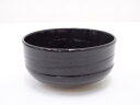 【中古】【茶道具】黒釉茶碗【送料無料】茶道 抹茶 おしゃれ 抹茶茶碗 抹茶碗 和食器 レトロ 茶器 骨董 茶わん 茶会 茶の湯